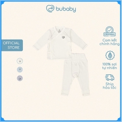 (NB-3M) Bộ dài tay cài chéo Siro - BSR110805 | Quần áo BU Baby chính hãng