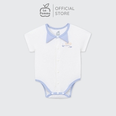 LaPom Body chip cộc tay La Pomme cổ cách điệu dễ thương - Đồ sơ sinh cho bé - Đồ sơ sinh bé trai bé gái