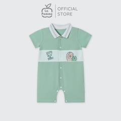 LaPom Body cộc tay La Pomme Cún con phối màu - Đồ sơ sinh cho bé - Đồ sơ sinh bé trai - Baby - Đồ sơ sinh bé gái