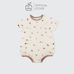 LaPom Body cộc tay La Pomme Phối họa tiết đáng yêu - Đồ sơ sinh cho bé - Đồ sơ sinh bé trai - Baby - Đồ sơ sinh bé gái