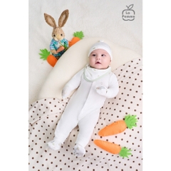 LaPom Body dài tay La Pomme Nông trại vui nhộn - Đồ sơ sinh cho bé - Đồ sơ sinh bé trai - Baby - Đồ sơ sinh bé gái