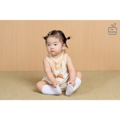 LaPom Body liền sát nách La Pomme Dễ thương - Đồ sơ sinh cho bé - Đồ sơ sinh bé trai - Baby - Đồ sơ sinh bé gái
