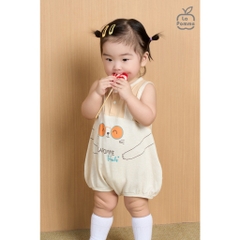 LaPom Body liền sát nách La Pomme Dễ thương - Đồ sơ sinh cho bé - Đồ sơ sinh bé trai - Baby - Đồ sơ sinh bé gái