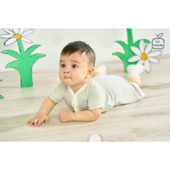 LaPom Bộ cộc tay cúc giữa La Pomme Donut - Đồ sơ sinh cho bé - Đồ sơ sinh bé trai - Baby - Đồ sơ sinh bé gái