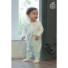 LaPom Body dài tay La Pomme cổ Peter Pan đáng yêu - Đồ sơ sinh cho bé - Đồ sơ sinh bé trai - Baby - Đồ sơ sinh bé gái