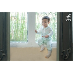 LaPom Body dài tay La Pomme cổ Peter Pan đáng yêu - Đồ sơ sinh cho bé - Đồ sơ sinh bé trai - Baby - Đồ sơ sinh bé gái