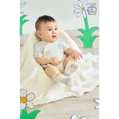 LaPom Bodychip cộc tay La Pomme Donut - Đồ sơ sinh cho bé - Đồ sơ sinh bé trai - Baby - Đồ sơ sinh bé gái