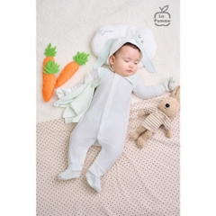 LaPom Body dài tay La Pomme Happy Friend - Đồ sơ sinh cho bé - Đồ sơ sinh bé trai - Baby - Đồ sơ sinh bé gái