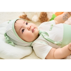 LaPom Bộ cộc tay La Pomme Cún con quần quả bí - Đồ sơ sinh cho bé - Đồ sơ sinh bé trai - Baby - Đồ sơ sinh bé gái