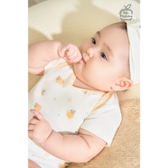 LaPom Set 2 Bodychip cộc La Pomme Cổ cách điệu tiện lợi - Đồ sơ sinh cho bé - Đồ sơ sinh bé trai bé gái