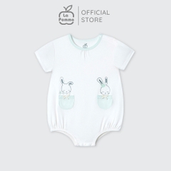 LaPom Body cộc tay La Pomme Bèo nhún phối màu - Đồ sơ sinh cho bé - Đồ sơ sinh bé trai - Baby - Đồ sơ sinh bé gái