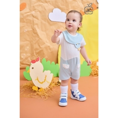 LaPom Body cộc tay La Pomme Gà bông tinh nghịch - Đồ sơ sinh cho bé - Đồ sơ sinh bé trai - Baby - Đồ sơ sinh bé gái