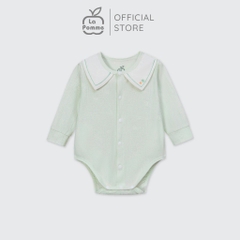 LaPom Bodychip dài tay La Pomme Happy Friend - Đồ sơ sinh cho bé - Đồ sơ sinh bé trai - Baby - Đồ sơ sinh bé gái