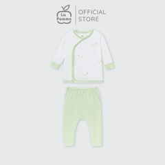 LaPom Bộ dài tay cúc lệch La Pomme Mùa hè của bé - Đồ sơ sinh cho bé - Đồ sơ sinh bé trai - Baby - Đồ sơ sinh bé gái