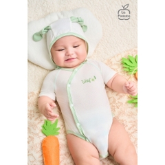 LaPom Bodychip cộc tay La Pomme Ngôi nhà của Cún con - Đồ sơ sinh cho bé - Đồ sơ sinh bé trai - Baby - Đồ sơ sinh bé gái