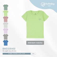 (12M-4Y) Áo ngắn tay cổ tròn BU Baby cute cho bé yêu - BMD330402
