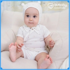 (0-12M) Bộ ngắn tay Bu Bubaby Sơ sinh - Bu baby sơ sinh - Bu baby bé trai - Bu baby bé gái - Bubaby chính hãng