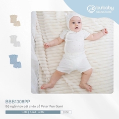 (0-12M) Bộ ngắn tay Bu Bubaby Sơ sinh - Bu baby sơ sinh - Bu baby bé trai - Bu baby bé gái - Bubaby chính hãng