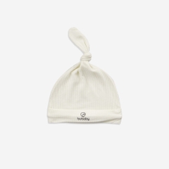 Mũ Sơ Sinh cho bé nút thắt, chất liệu Siro Cotton BuBaby ASR192401 | Phụ kiện BuBaby chính hãng