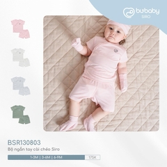 (0-12M) Bộ ngắn tay Bu Bubaby Sơ sinh - Bu baby sơ sinh - Bu baby bé trai - Bu baby bé gái - Bubaby chính hãng