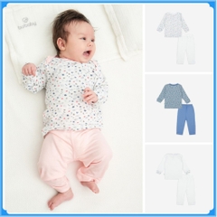 Bộ dài tay cổ chồm Leafly - Pure Cotton BCT110501 | Quần áo BuBaby chính hãng