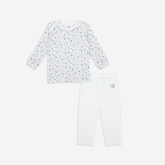 Bộ dài tay cổ chồm Leafly - Pure Cotton BCT110501 | Quần áo BuBaby chính hãng