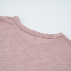 (12M-5Y) Bộ tay lỡ cổ tròn Slub cotton cho bé  bé gái - Pure Cotton BCT120401 | Quần áo BU Baby chính hãng