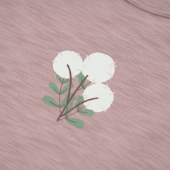 (12M-5Y) Bộ tay lỡ cổ tròn Slub cotton cho bé  bé gái - Pure Cotton BCT120401 | Quần áo BU Baby chính hãng