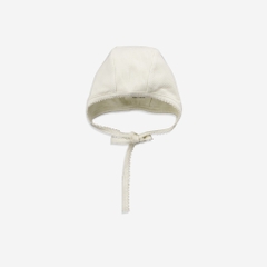 Mũ Sơ Sinh cho bé buộc dây Siro Bonnet, chất liệu Siro Cotton BuBaby ASR194300 | Phụ kiện BuBaby chính hãng