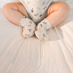 Bộ bao chân, bao tay Dona cho bé sơ sinh- ABB4000DN Bambus - Bu baby sơ sinh - Mũ bubaby - Bao tay Bubaby