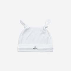Mũ Sơ Sinh cho bé trơn tai thỏ, chất liệu Siro Cotton BuBaby ASR190001 | Phụ kiện BuBaby chính hãng