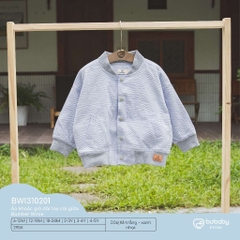 (1Y-5Y) Bubaby Bộ gile cổ tròn, quần dài - BCT190400 - Bubaby bé trai - Bubaby bé gái – Quần áo Bubaby