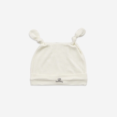 Mũ Sơ Sinh cho bé trơn tai thỏ, chất liệu Siro Cotton BuBaby ASR190001 | Phụ kiện BuBaby chính hãng