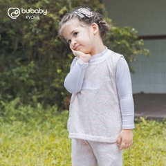 (1Y-5Y) Bubaby Bộ gile cổ tròn, quần dài - BCT190400 - Bubaby bé trai - Bubaby bé gái – Quần áo Bubaby