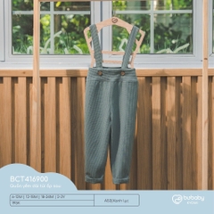 (6-3Y) Quần yếm dài túi ốp sau cho bé Bubaby - BCT416900