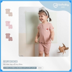 Bộ bèo tay cổ trụ Siro cho bé Bubaby BSR130303