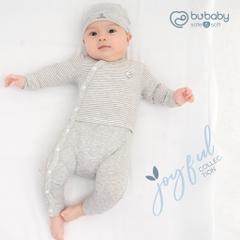 (0-9M) Bodysuit cho bé Sơ Sinh BSR210800 chất liệu Siro Cotton mềm mại BU Baby