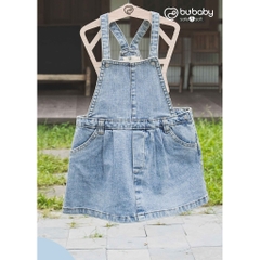 (1Y-5Y) Váy yếm Jeans mềm BU cho bé gái BDE503101 Bubaby bé trai – Bubaby bé gái – Quần áo Bubaby
