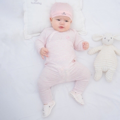 (0-6M) Quần dài chất liệu mỏng nhẹ cho bé chất liệu Siro Cotton mềm mại BSR410001 | Quần áo BuBaby chính hãng