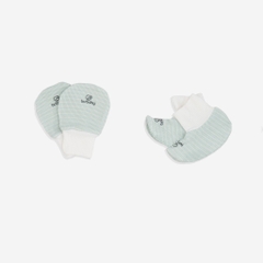 Bộ bao chân, bao tay Siro Stripy - Siro ASR4000ST- Bubaby sơ sinh - Mũ Bubaby - Bao tay Bubaby