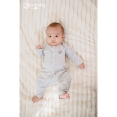 (0-9M) Bộ dài tay cài giữa BSR110204 Siro cho bé sơ sinh - BU Baby sơ sinh - Quần áo Bu baby