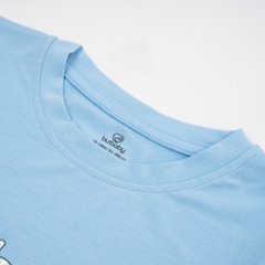 Áo ngắn tay cổ tròn Signature co giãn thoải mái thuận tiện cho bé BuBaby BBC330405 | Quần áo BuBaby chính hãng