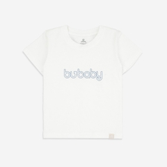 Áo ngắn tay cổ tròn Signature co giãn thoải mái thuận tiện cho bé BuBaby BBC330405 | Quần áo BuBaby chính hãng