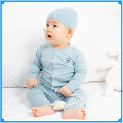 Bộ quần áo dài tay cài giữa Twinkle - Bambus BBB110200 | Quần áo BuBaby chính hãng