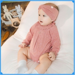 (1-12M) Body len BU cho bé gái BWL211000 | Quần áo BU Baby chính hãng