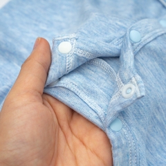 (0-9M) Bodysuit cho bé Sơ Sinh BSR210200 chất Siro Cotton mềm mại - BU baby sơ sinh