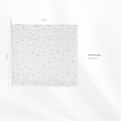 Set 2 khăn Muslin cho bé Bubaby AMU5900S2 Khăn quấn đa năng