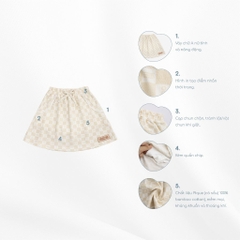 (6M-5Y) Chân váy ngắn chữ A - Ponie BPN536000 - Bubaby bé gái - Chân váy Bu baby