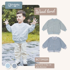 (1Y-5Y) Bubaby Áo khoác 2 lớp cho bé BCT390200 - BCT390201 - Bubaby bé trai – Bubaby bé gái – Quần áo Bubaby