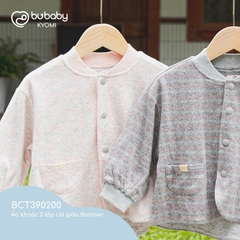 (1Y-5Y) Bubaby Áo khoác 2 lớp cho bé BCT390200 - BCT390201 - Bubaby bé trai – Bubaby bé gái – Quần áo Bubaby